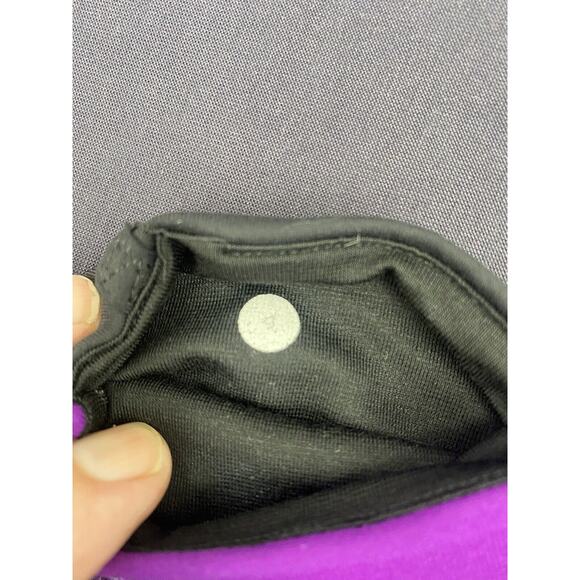 LULULEMON PURPLE MAUVE/BLACK LEGGINGS SZ 4 - Picture 9 of 12